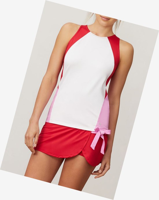 Fila 30 Love Full Coverage Tank Wht/Cycl/Crim | 3768KDTME