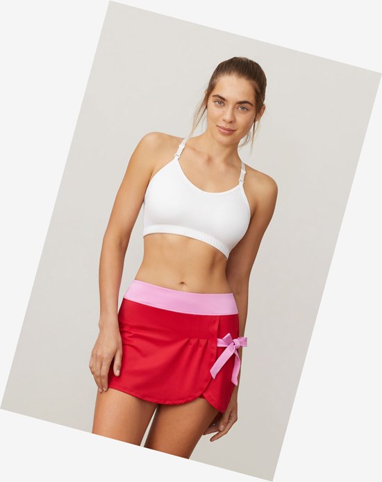 Fila 30 Love Side Tie Skort Crim/Cycl | 0124ZQAGH
