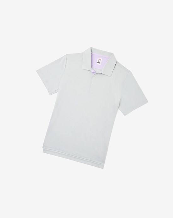 Fila Adrenaline Performance Melange Polo Lavanda | 1246LCEIK