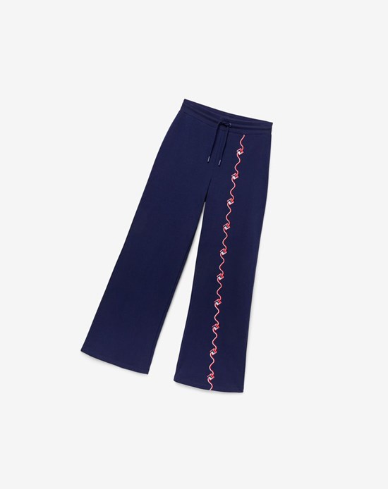 Fila Agnesina Pant 410 Peacoat | 5831NOIVB