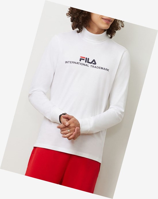 Fila Aimone Turtleneck Wht/Peac/Cred | 1532DECRY