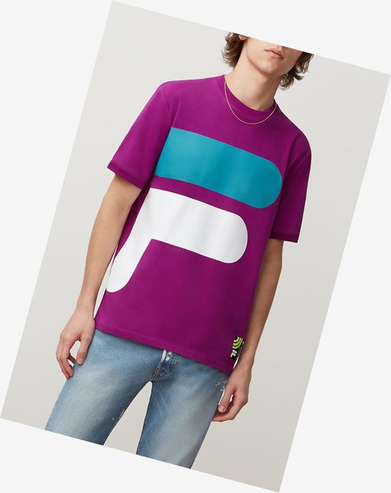 Fila Alvan Tee Grpj/Bbay/Wht | 3704MLNJS