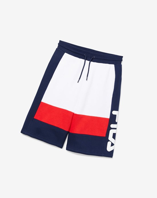 Fila Ansel Corta Bianche Rosse | 3028GUJEX