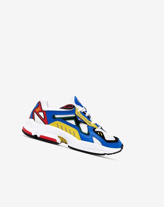 Fila Archive Rjv Sneakers Bianche Blu Rosse | 9325NZECH