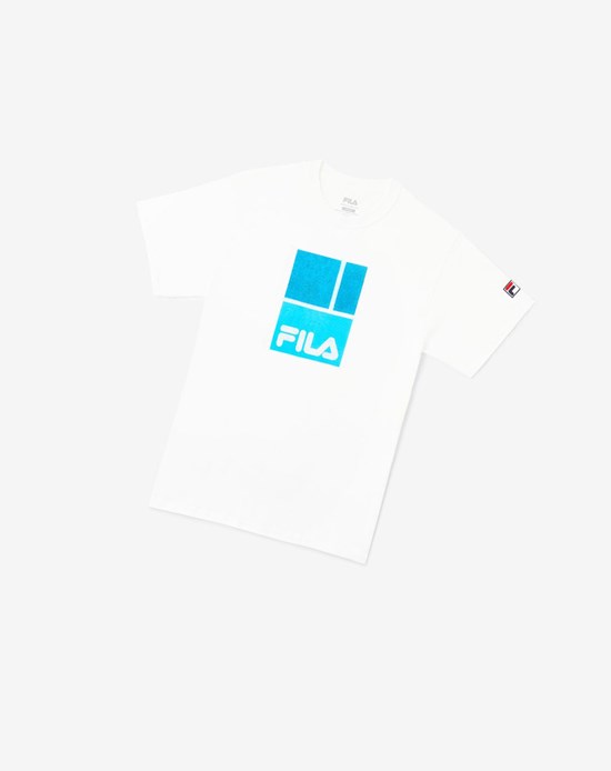 Fila Aussie Tee Bianche | 2785DGJNU