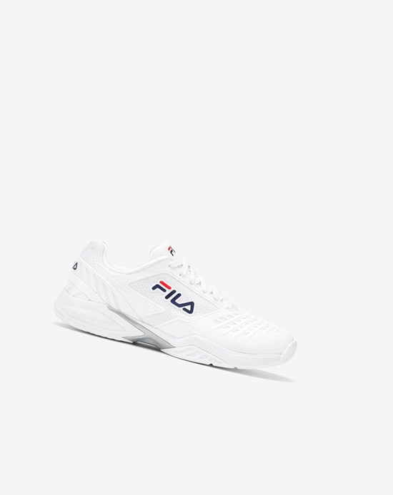 Fila Axilus 2 Energized Tennis Shoes Bianche Bianche Blu Marino | 1352GRCJD