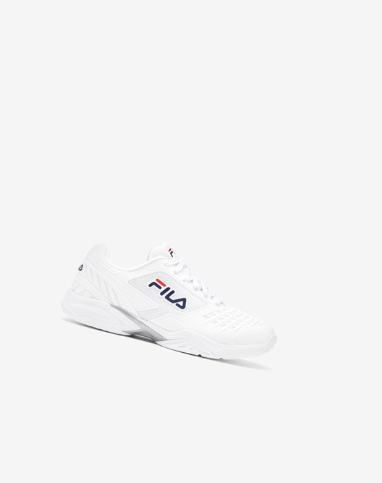 Fila Axilus 2 Energized Tennis Shoes Bianche Bianche Blu Marino | 7549AWYJD