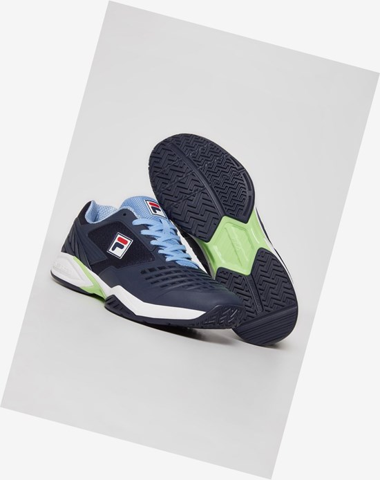 Fila Axilus 2 Energized Tennis Shoes Fnvy/Wht/Pblu | 1784VGYAB