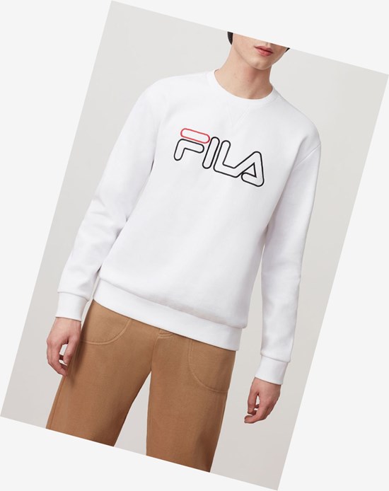 Fila Basil Sweatshirt Bianche | 5128HRPKF