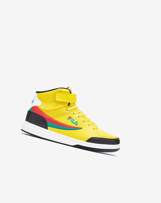 Fila Bbn 92 Mid Cinturino Tennis Shoes Nere Bianche | 2184YSHEU