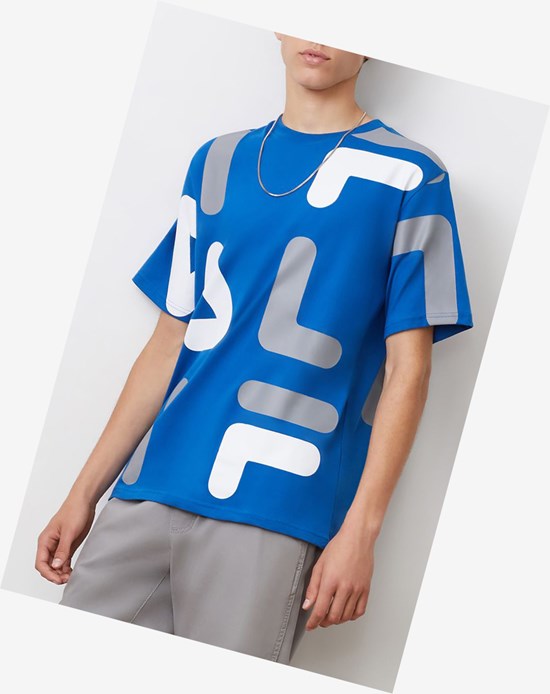 Fila Bennet Tee Bblu/Fgry/Wht | 4318QNFOU