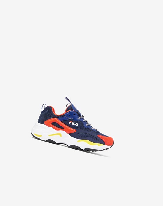 Fila Big Kids’ Ray Tracer Sneakers Blu Marino Blu Rosse | 0375MCNEL