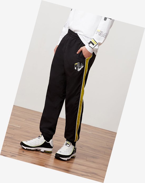 Fila Biko Pista Pant Blk/Sulph/Wht | 9634NHKDM