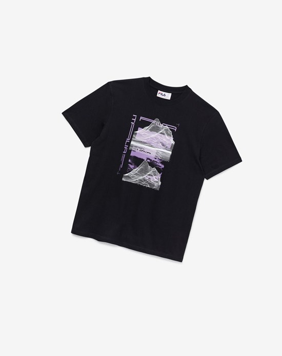 Fila Blockfire Tee Nere | 1238IEYLN