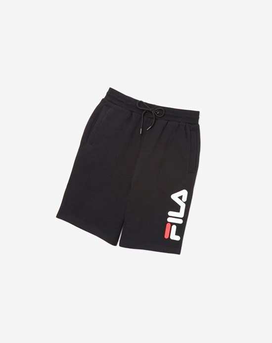 Fila Bono Corta Nere Bianche Rosse | 2185HYDJX