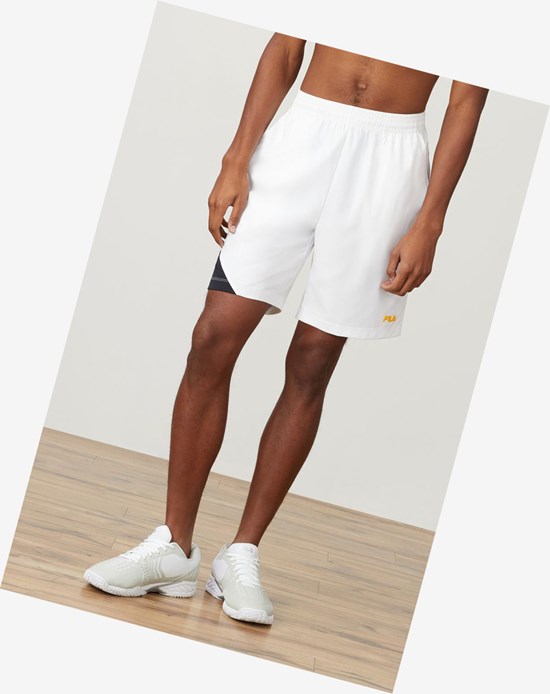 Fila Break Point Corta Bianche Nere | 6029UQOXA