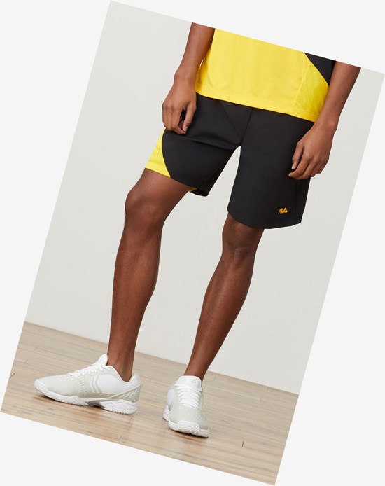 Fila Break Point Corta Nere Gialle | 6820STMBI