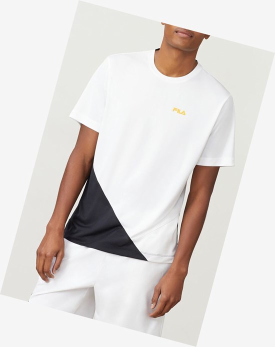 Fila Break Point Crew Bianche Nere | 8904DILBT