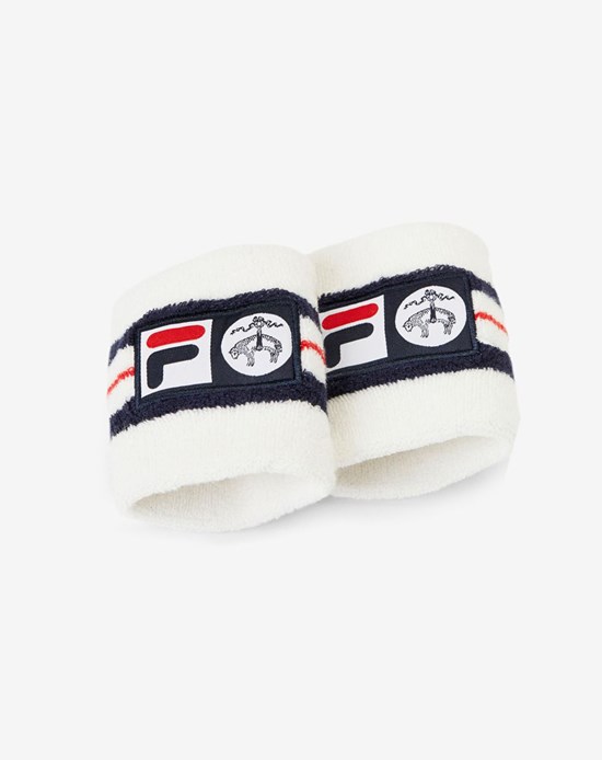 Fila Brooks Brothers X Fila '76 Wristbands Bianche Blu Marino Rosse | 6530XNGQL