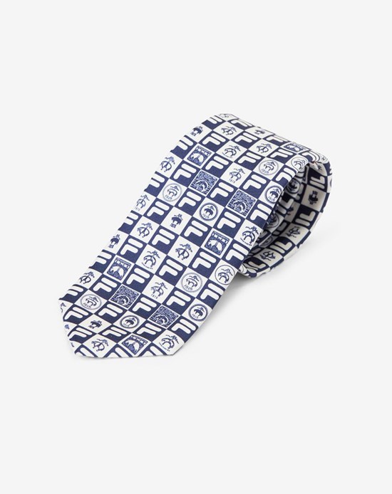 Fila Brooks Brothers X Fila Ace Logo Tie 641 Monogram | 3801XFEIW