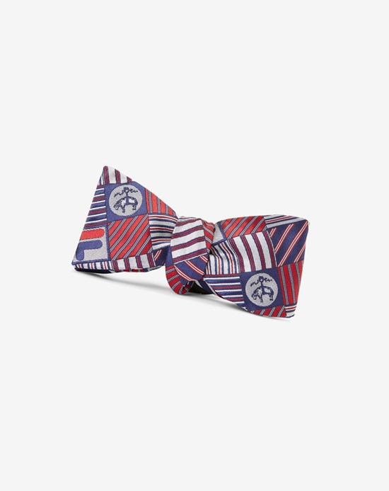 Fila Brooks Brothers X Fila Double Reversible Bow Tie Rosse | 6734BATKZ