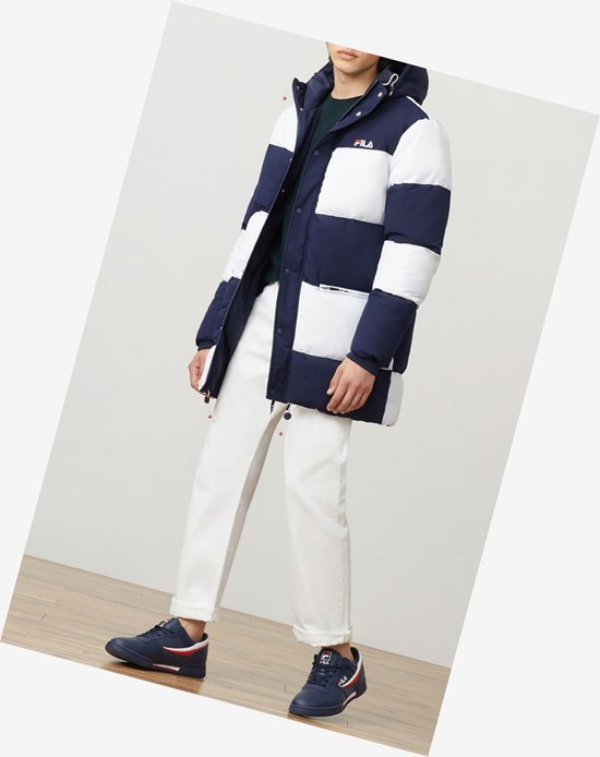 Fila Carlo Puffa Jacket Peac/Wht | 1932HBEQT