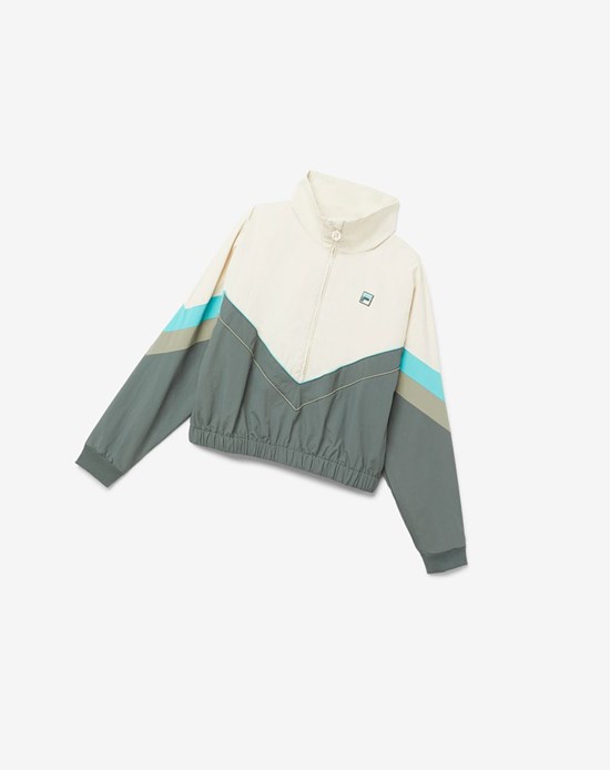 Fila Chiaki 2 Vento Jacket Blu Verde Acqua | 5203ABJGO
