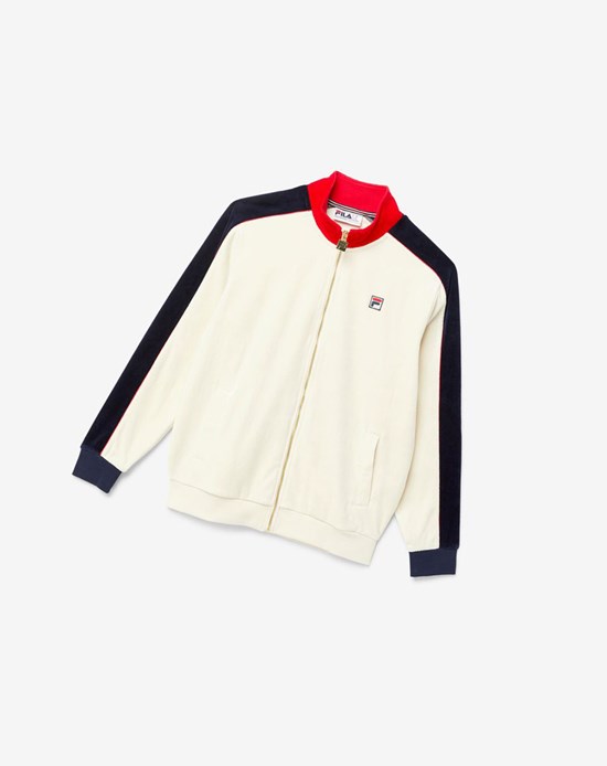 Fila Cima Velour Jacket Rosse | 5068KMTSG