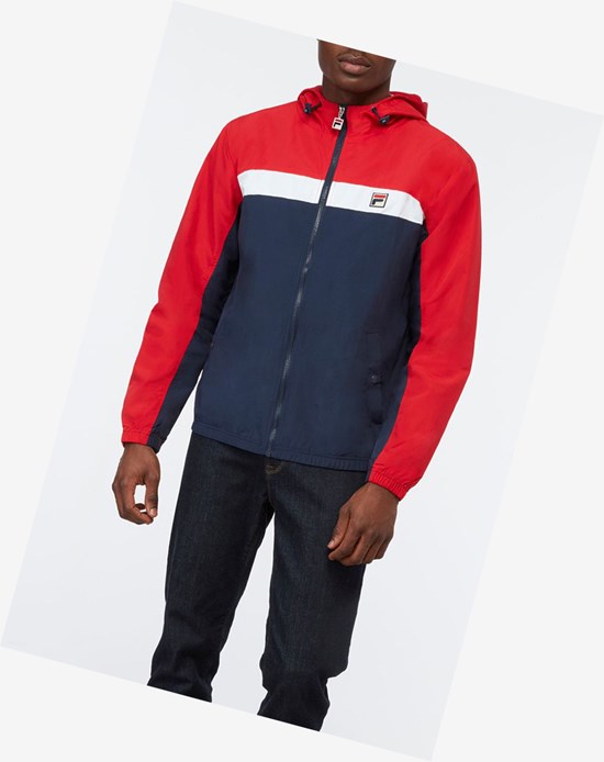 Fila Clipper Vento Jacket Cred/Navy/Wht | 1502WEZKM