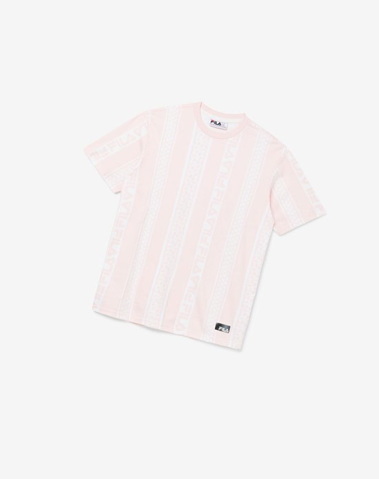 Fila Coda Tee 952 Pinkchalk | 9731TXQOI