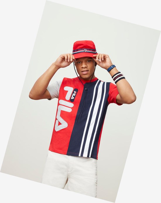Fila Cole Tee Cred/Peac/Lgrym | 6825LEJDC