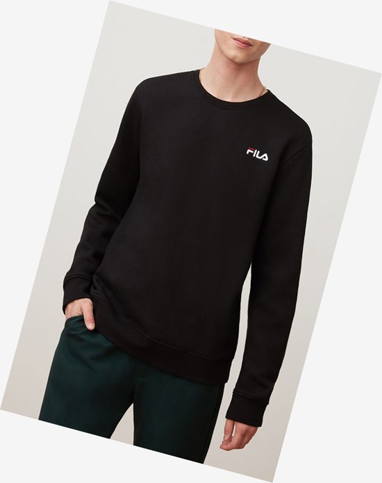 Fila Colona Sweatshirt Nere Bianche Rosse | 2134XVCOK