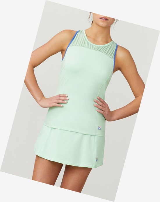 Fila Colorful Play Racerback Tank Grna/Ampb | 0418UTGAW