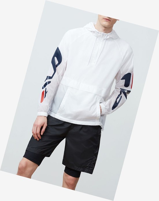 Fila Conrad Half Zip Jacket Wht/Peac/Cred | 0513HWSRL