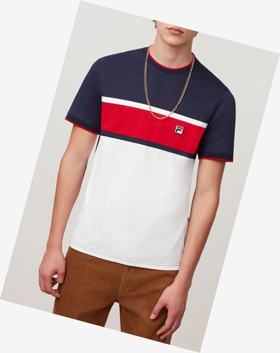 Fila Conte Tee Wht/Peac/Cred | 8012LGUKN