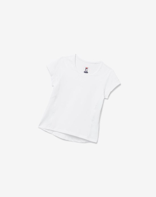 Fila Core Corta Sleeve Top Bianche | 1892FLXGC