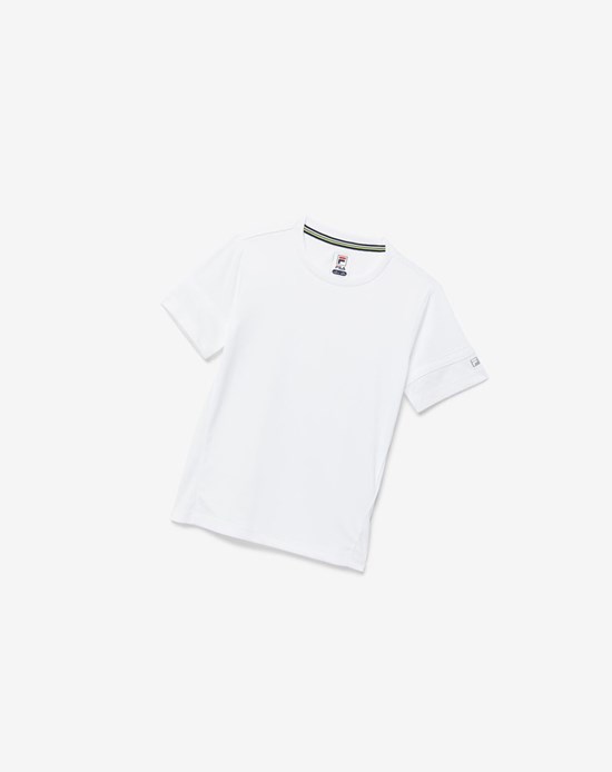 Fila Core Doubles Crew Bianche | 8391OUCFL