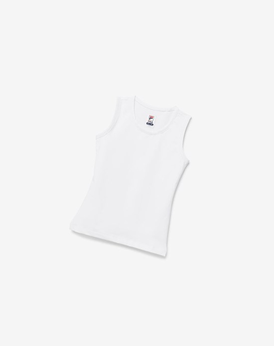 Fila Core Fullback Tank Bianche | 5809CAVFP