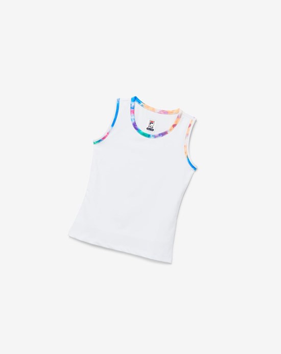Fila Core Fullback Tank Bianche | 8402PWCBH