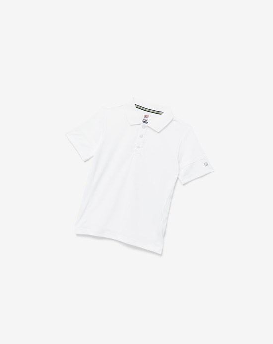 Fila Core Tennis Polo Bianche | 4359FWZRO