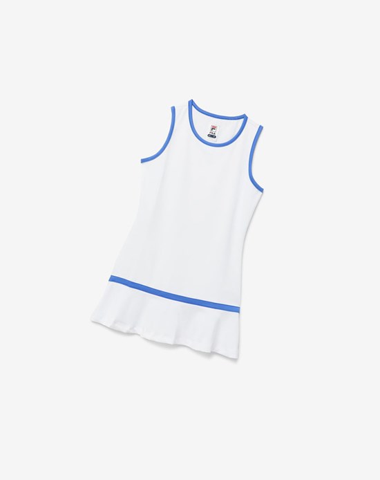 Fila Core Tennis Vestito Bianche Blu | 7284AOQDP