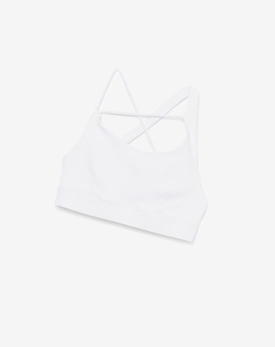 Fila Costine Essentials | Sidney Bra Top Bianche | 0326EJYOS