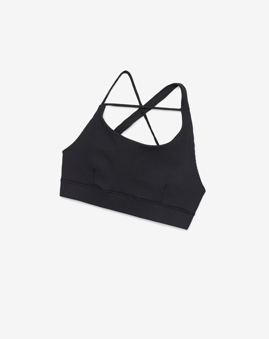 Fila Costine Essentials | Sidney Bra Top Nere | 6395TJRAP