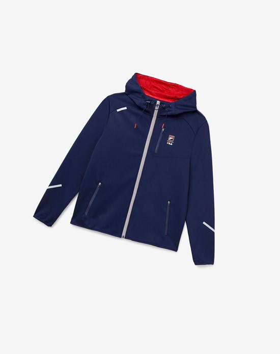 Fila Coulty Tech Hoodie Rosse | 6750HZLFW