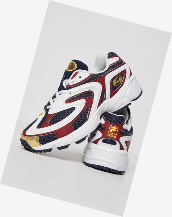 Fila Creator Tennis Shoes Blki/Wht/Rhub | 9483XQZEC