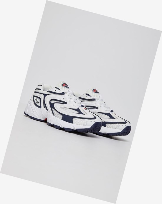 Fila Creator Tennis Shoes Wht/Fnvy/Fred | 3968RJSVI
