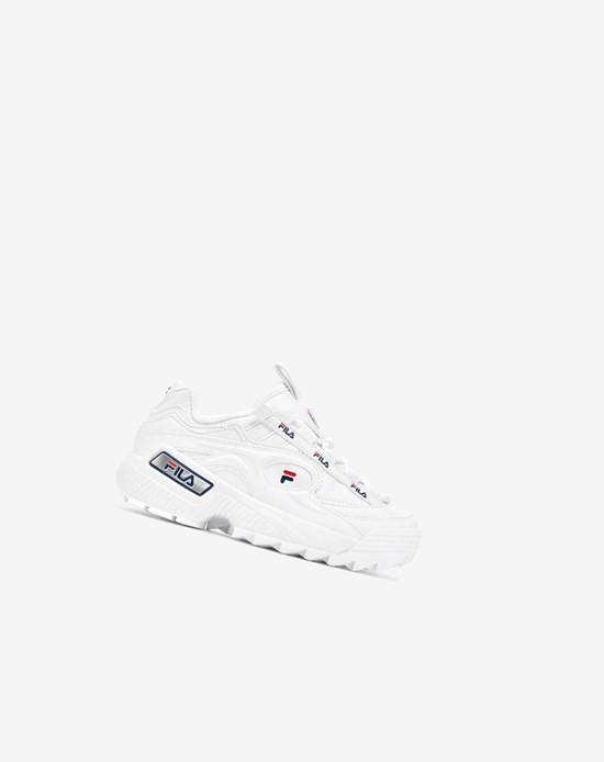 Fila D-formation Sneakers Bianche Blu Marino Rosse | 8479OWHNQ