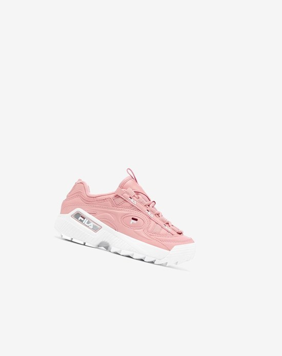 Fila D-formation Sneakers Rosa Rosse Bianche | 8539IYCKN