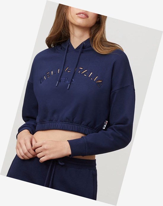 Fila Dana Hoodie Peacoat | 2594YTBQX