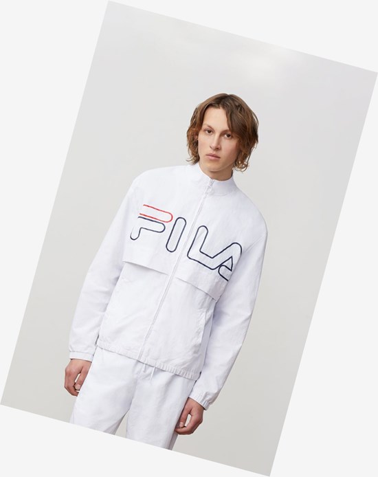 Fila Dani Woven Jacket Bianche | 3201MPLNH